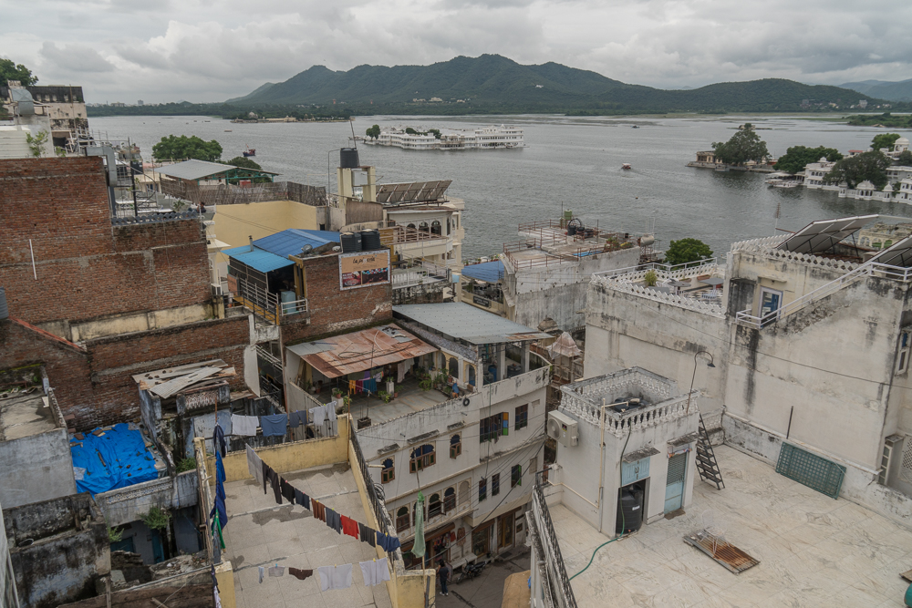 Rooftop view in Udaipur