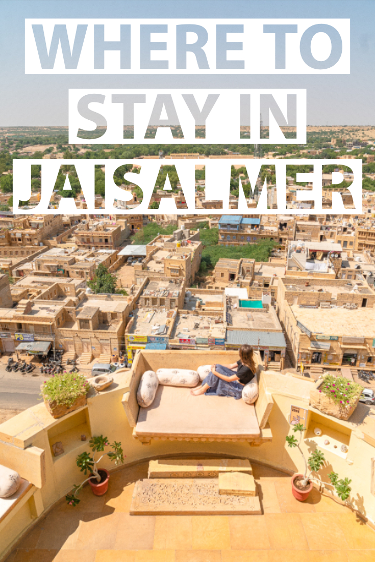 Where to stay in Jaisalmer pin