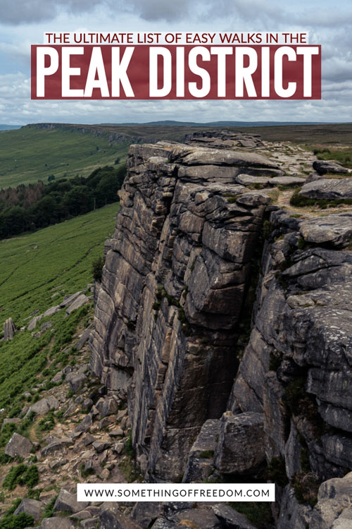 Easy Peak District walks pin