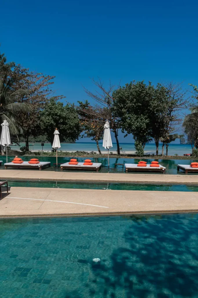 One of the pools at one of the best hotels in Koh Phi Phi - PP Princess Resort