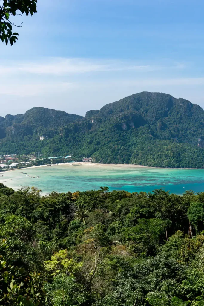 View of Koh Phi Phi where there are some amazing hotels to stay in